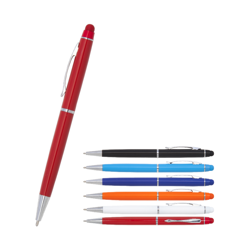 Toptan Promosyon 1022 Siyah Metal Tükenmez Touchpen Kalem Modelleri