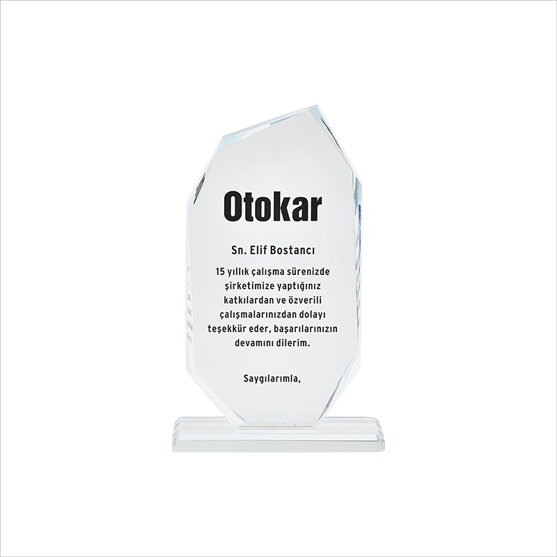 Ucuz Toptan Promosyon 2104 Kristal Kristal Plaket Modeli - 2
