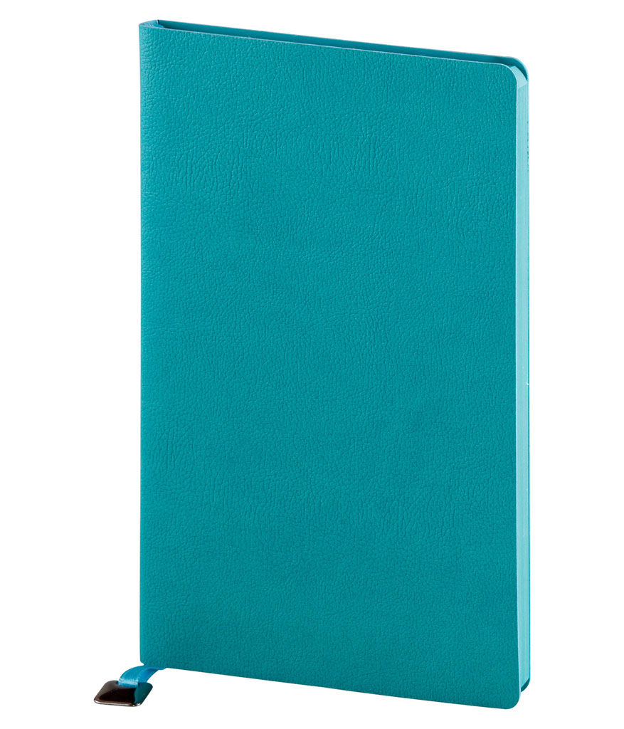 Ucuz Toptan Promosyon 2280 Turkuaz 13 x 21 Yumuşak Kapaklı Termo Deri̇ Defter Modeli - 2