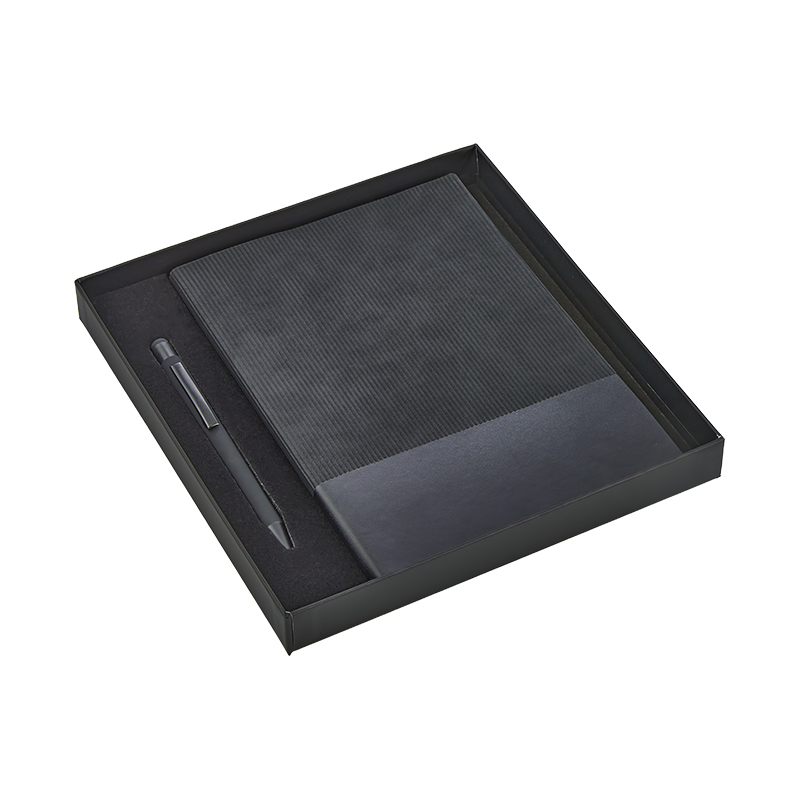 2423-K Siyah Defter & Kalem Set - Sadıç Promosyon