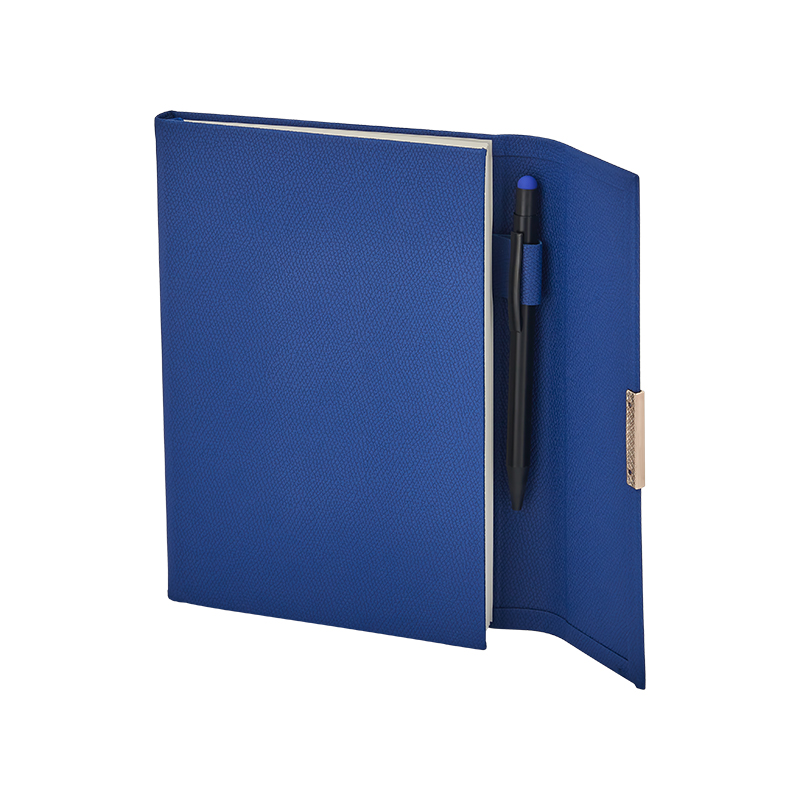 Ucuz Toptan Promosyon 2429 Mavi 15 x 21 Termo Deri̇ Defter Modeli - 2
