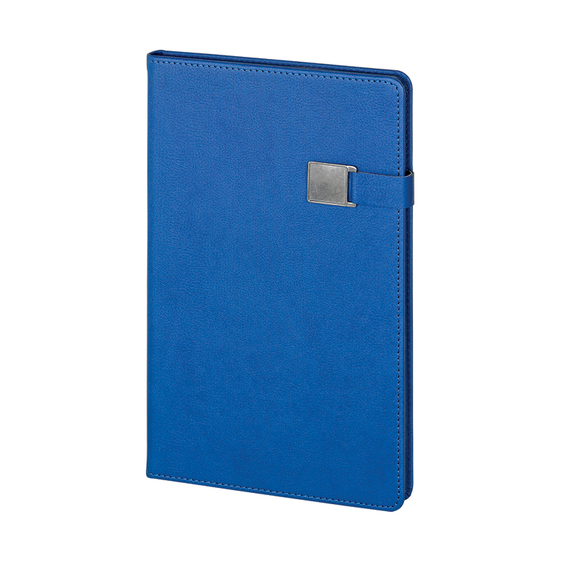 Ucuz Toptan Promosyon 2660 Mavi 15 x 21 Termo Deri̇ Defter Modeli - 2