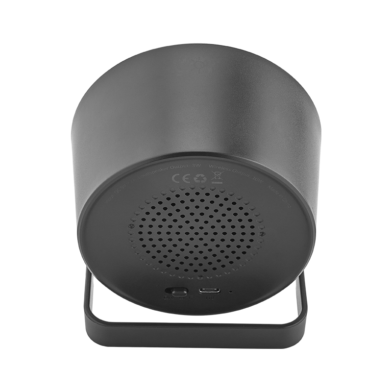 Ucuz Toptan Promosyon 4270 Siyah Wireless Şarj & Hoparlör Modeli - 8