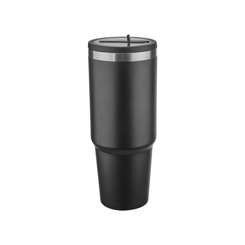 Ucuz Toptan Promosyon 5352 Siyah Çelik Termos / 900 ml Modeli - 7