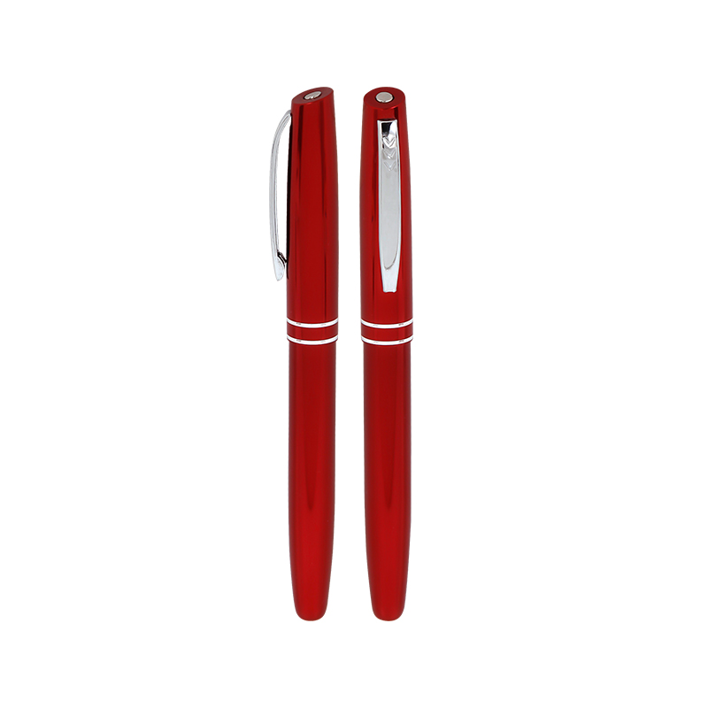 Ucuz Toptan Promosyon 545 Kırmızı Metal Roller Kalem Modeli - 2