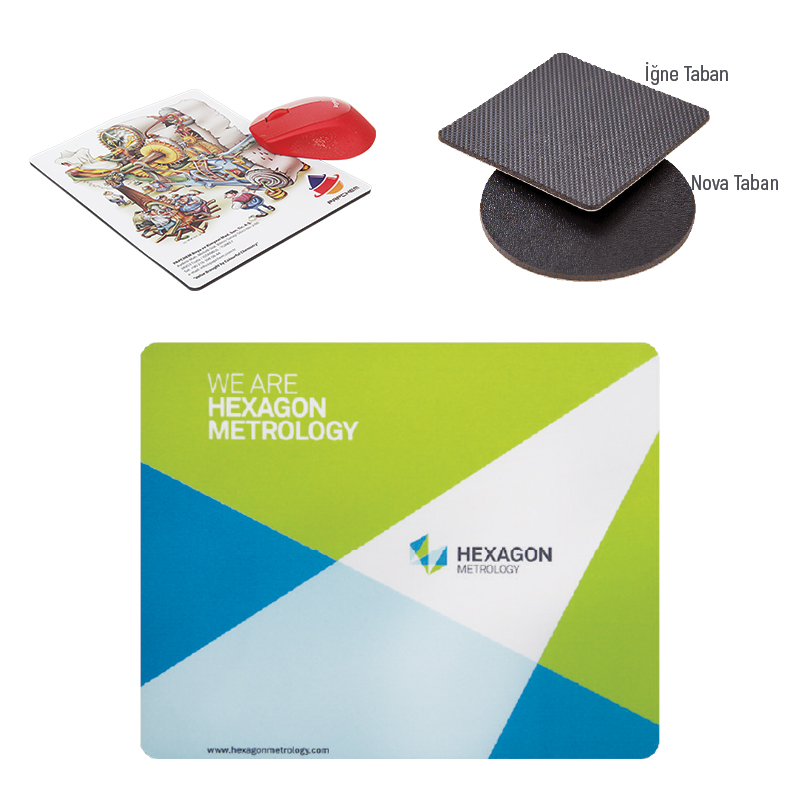 Toptan Promosyon 5873 Mousepad Dörtgen  Standart Dörtgen Mouse Pad Modelleri