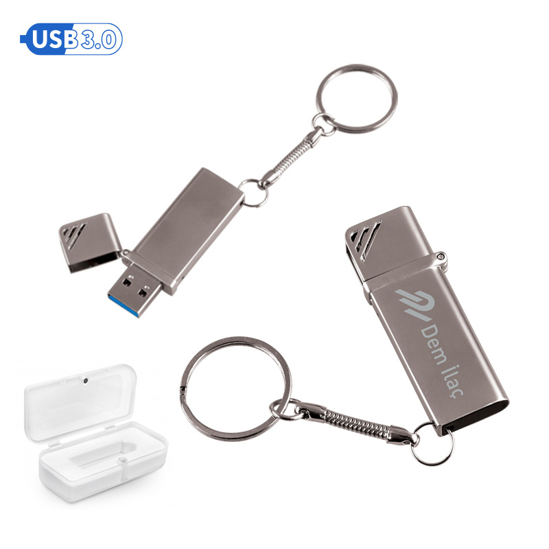 Toptan Promosyon F-155-3.0-16 Usb 3.0 Krom 16 GB Usb Bellek Modelleri