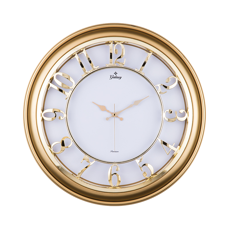 Ucuz Toptan Promosyon M-1965 Uni Metalize Duvar Saati Modeli - 3