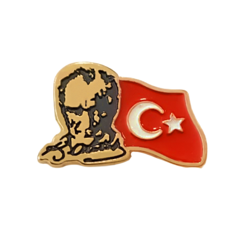 Ucuz Toptan Promosyon R14 K.atatürk Rozet Modeli - 2