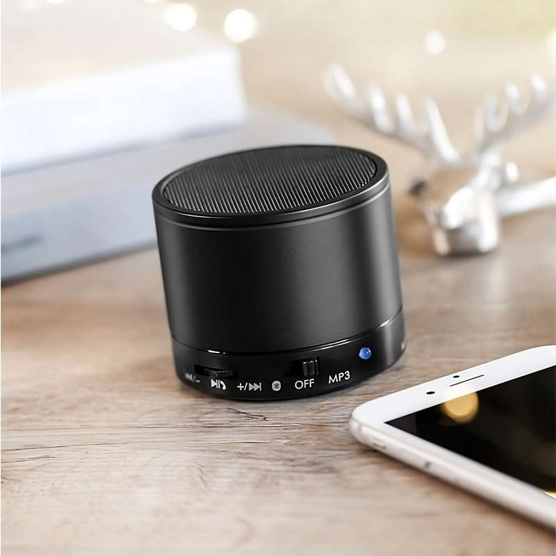 Toptan Promosyon SP-4105 Siyah Bluetooth Hoparlör Modelleri