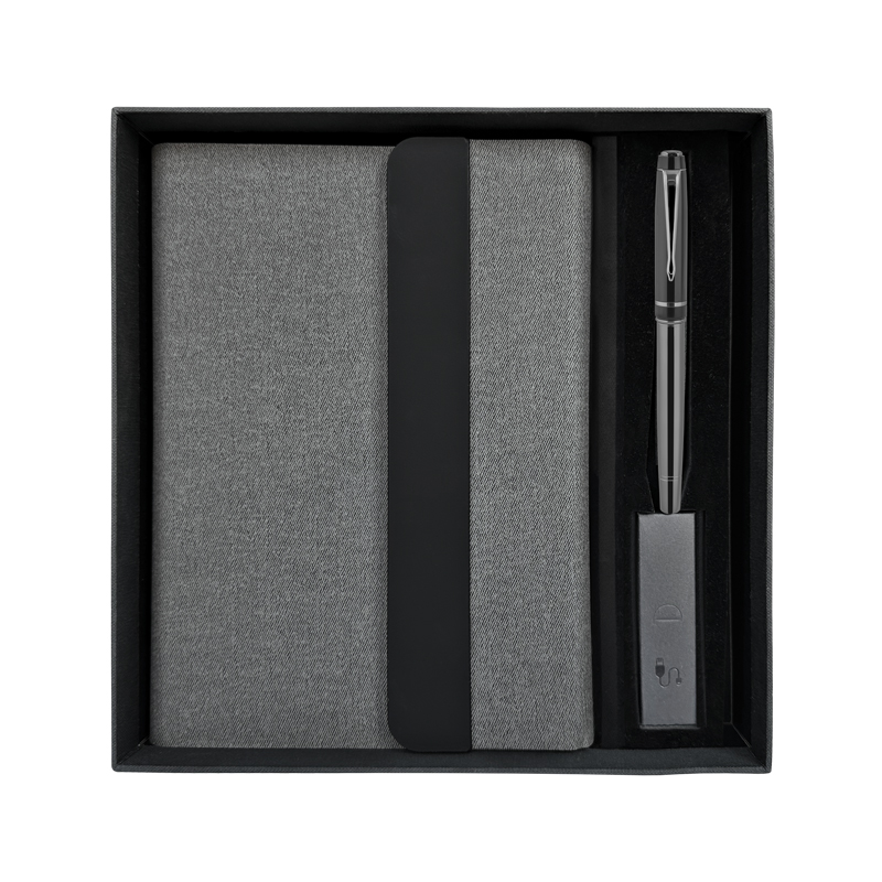 Ucuz Toptan Promosyon 1070 Gri POWERBANK ORGANİZER Modeli - 2