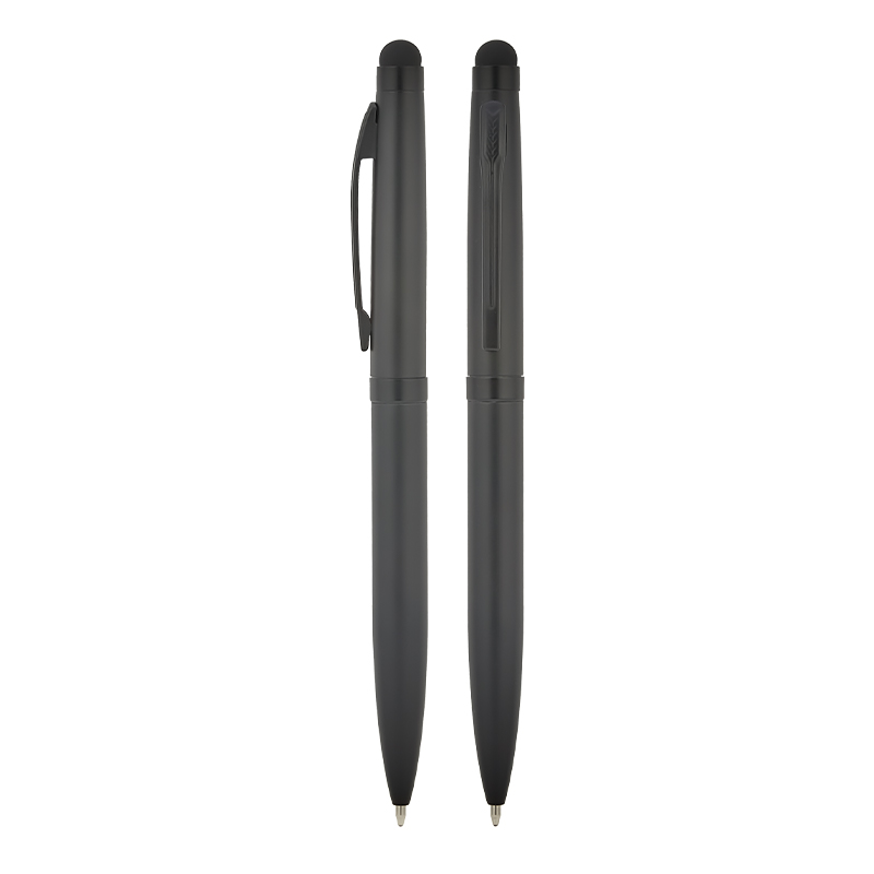 Toptan Promosyon 1113 Siyah Metal Tükenmez Touchpen Kalem Modelleri
