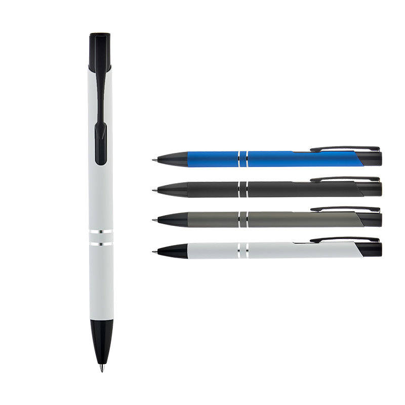 Ucuz Toptan Promosyon 1120 Siyah MetalTükenmez Kalem Modeli - 2