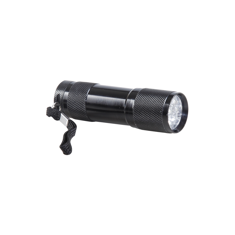 1202 Siyah 9 Led – El Feneri - Sadıç Promosyon