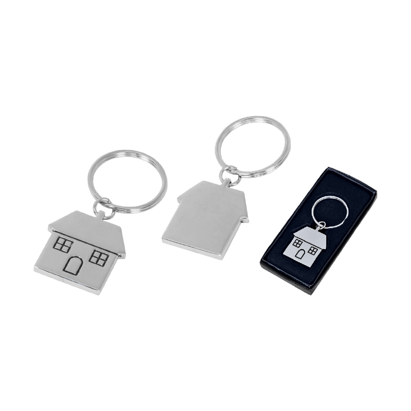 2217 Metal Tek Taraflı Metal Anahtarlık - Sadıç Promosyon