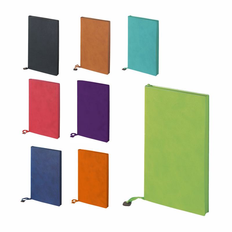 Ucuz Toptan Promosyon 2280 Lacivert 13 x 21 Yumuşak Kapaklı Termo Deri̇ Defter Modeli - 2