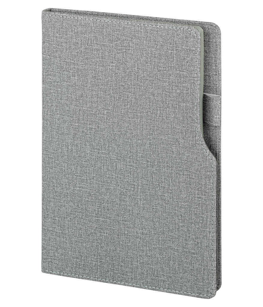 Toptan Promosyon 2320 Gri 15 x 21 Termo Deri̇ Defter (Ivory Kağıt) Modelleri