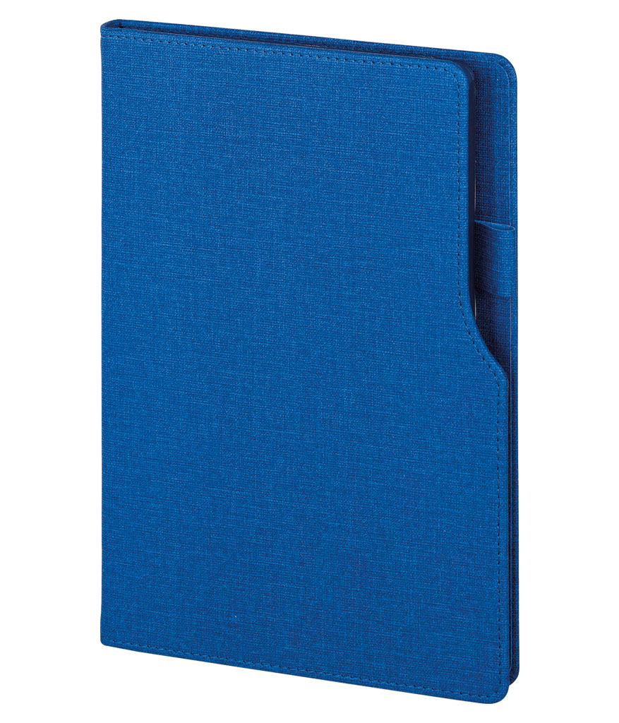 2320 Mavi 15 x 21 Termo Deri̇ Defter (Ivory Kağıt) - Sadıç Promosyon