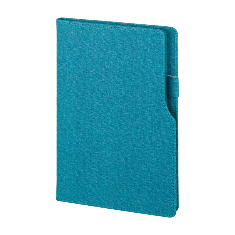 2320 Turkuaz 15 x 21 Termo Deri̇ Defter (Ivory Kağıt) - Sadıç Promosyon