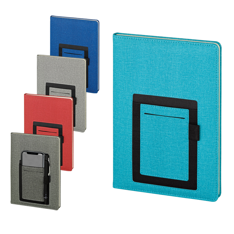 Ucuz Toptan Promosyon 2421-HOLMEN Siyah-Füme 15 x 21 Termo Deri̇ Defter (Holmen Ki̇tap Kağıdı) Modeli - 2