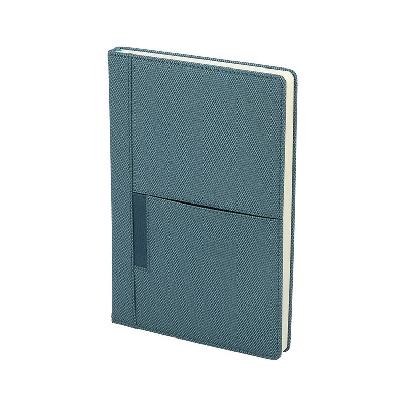 2422 Yeşil 15 x 21 Termo Deri̇ Defter - Sadıç Promosyon