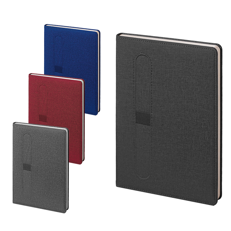 Ucuz Toptan Promosyon 2425 Gri 15 x 21 Termo Deri Defter Modeli - 3