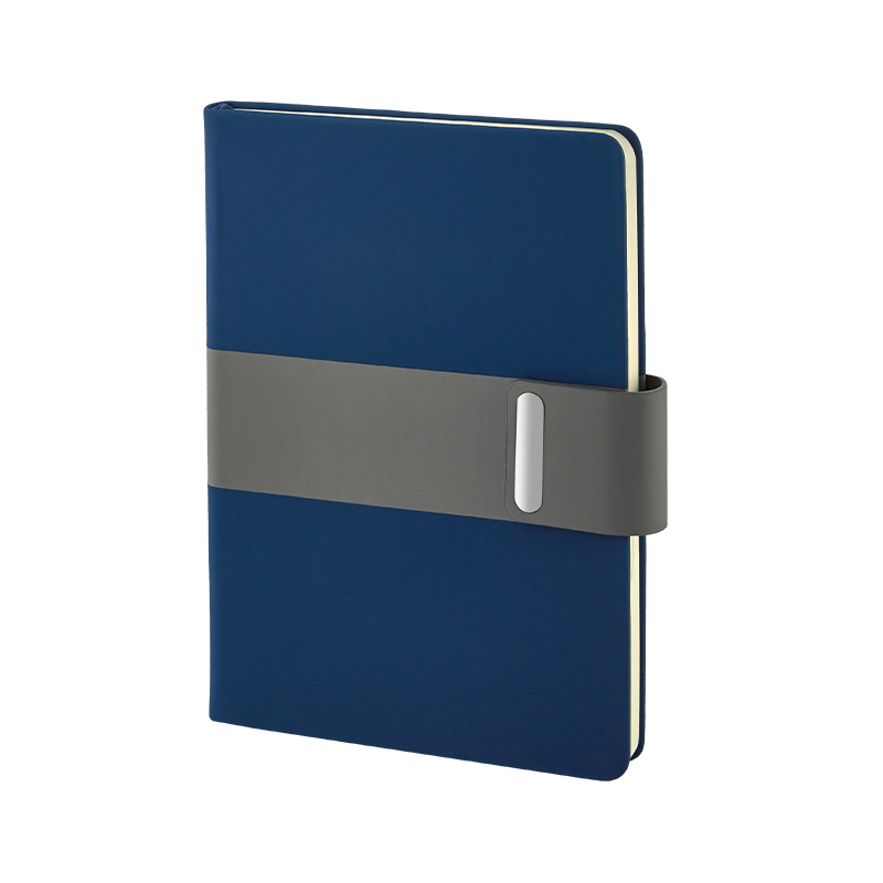 Ucuz Toptan Promosyon 2426 Lacivert 15 x 21 Termo Deri̇ Defter Modeli - 2