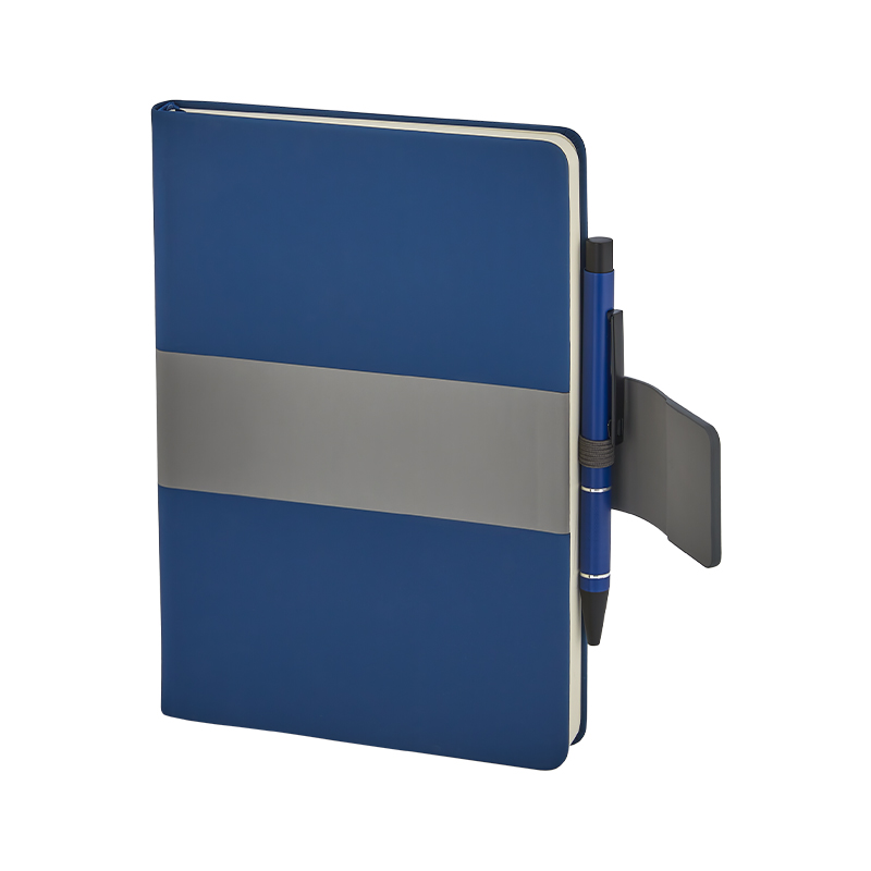 2426 Lacivert 15 x 21 Termo Deri̇ Defter - Sadıç Promosyon