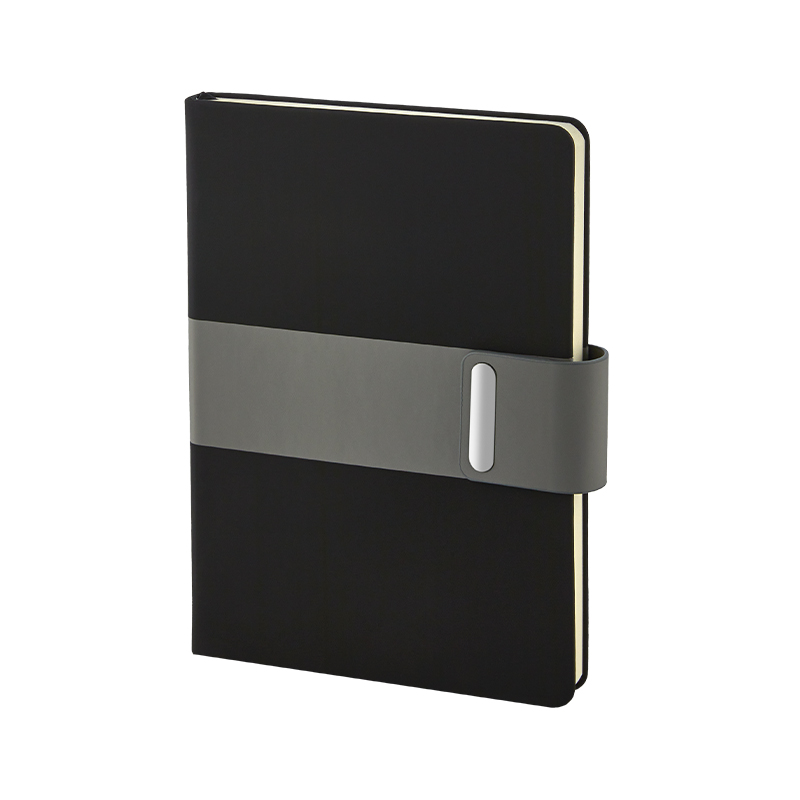 Ucuz Toptan Promosyon 2426 Siyah 15 x 21 Termo Deri̇ Defter Modeli - 2