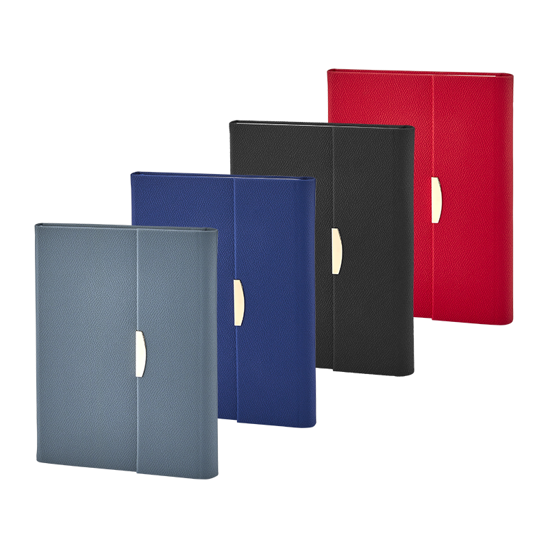Ucuz Toptan Promosyon 2429 Siyah 15 x 21 Termo Deri Defter Modeli - 2