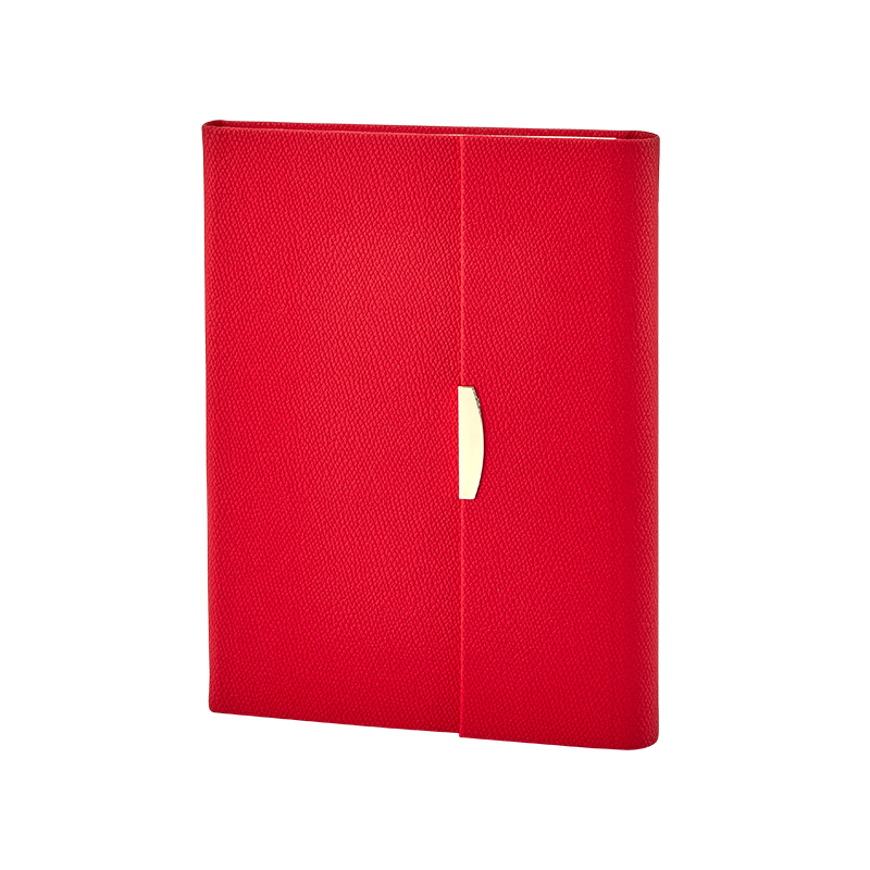 Ucuz Toptan Promosyon 2429 Kırmızı 15 x 21 Termo Deri̇ Defter Modeli - 2