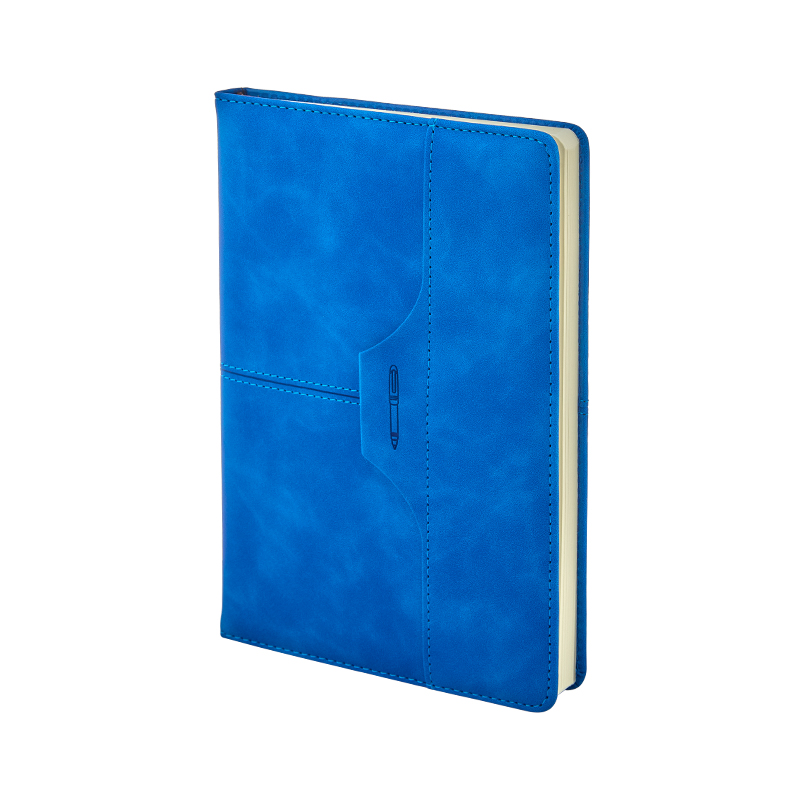 Toptan Promosyon 2430 Lacivert 15 x 21 Termo Deri̇ Defter Modelleri