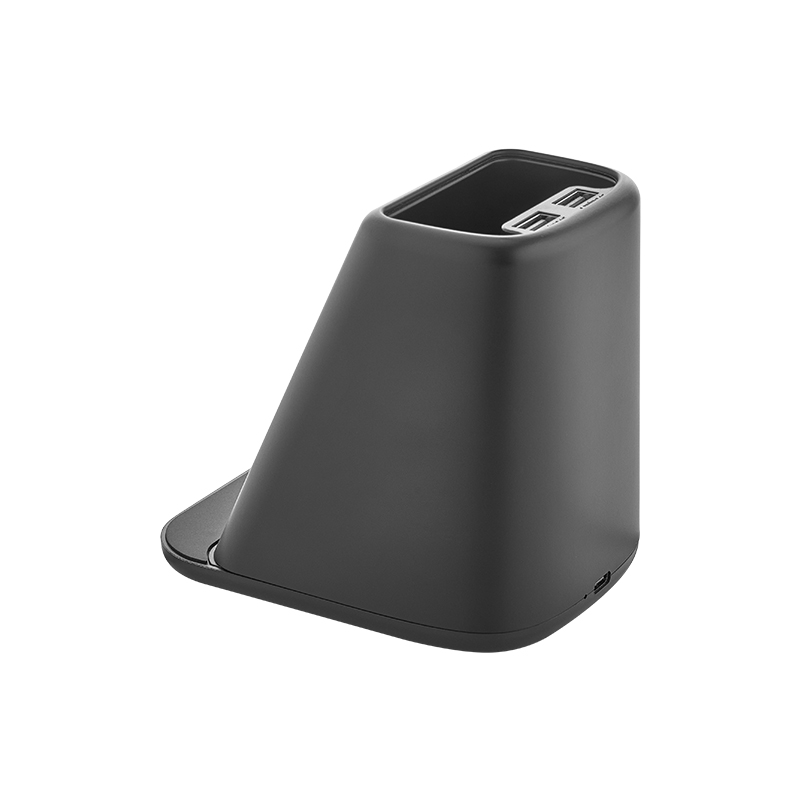Ucuz Toptan Promosyon 4280 Siyah Wireless Şarj & Kalemlik Modeli - 9