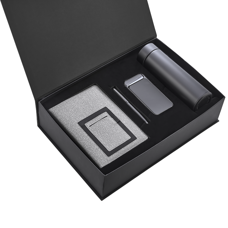 Ucuz Toptan Promosyon 5066 Siyah Hediyelik Set Modeli - 2