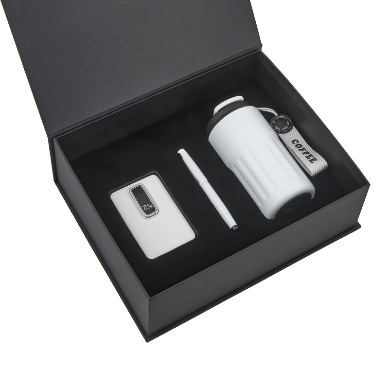 Ucuz Toptan Promosyon 5081 Beyaz Hediyelik Set Modeli - 2