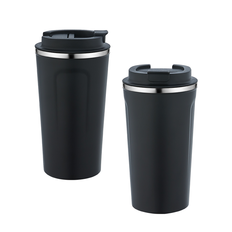 Toptan Promosyon 5334 Siyah Çelik Termos / 450 ml Modelleri