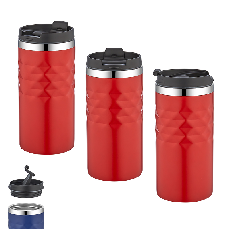 Toptan Promosyon 5340 Kırmızı Çelik Kupa / 300 ml Modelleri