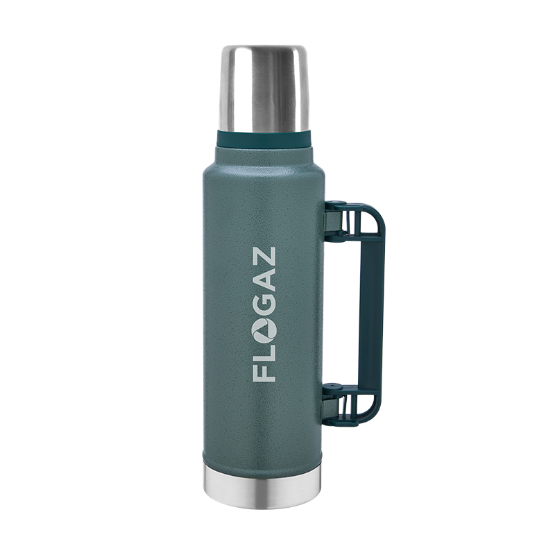 Ucuz Toptan Promosyon 5341 Siyah Çelik Termos / 1450 ml Modeli - 9