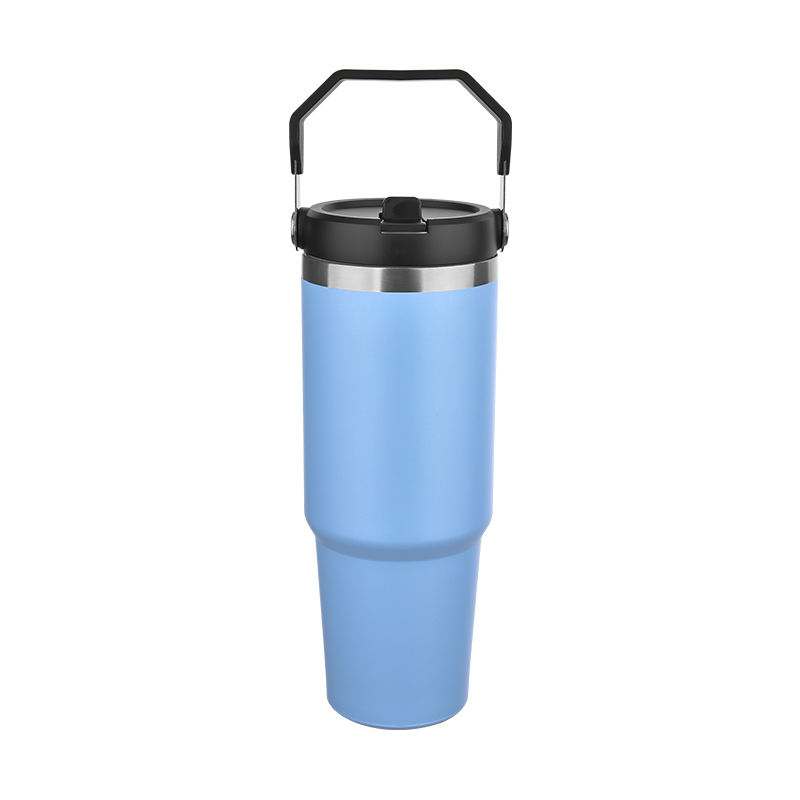 Ucuz Toptan Promosyon 5342 Mavi Çelik Termos / 900 ml Modeli - 2