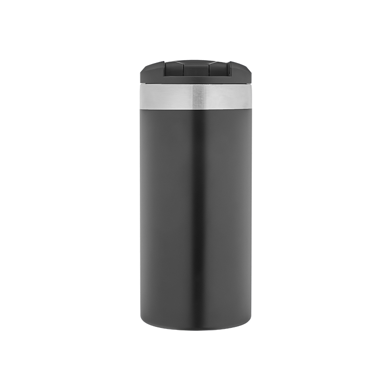 Ucuz Toptan Promosyon 5344 Siyah Çelik Termos / 350 ml Modeli - 2