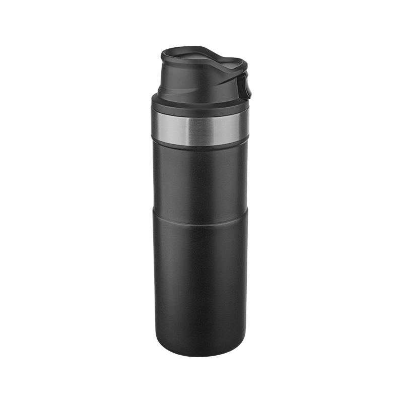 5347 Siyah Çelik Termos / 400 ml - Sadıç Promosyon