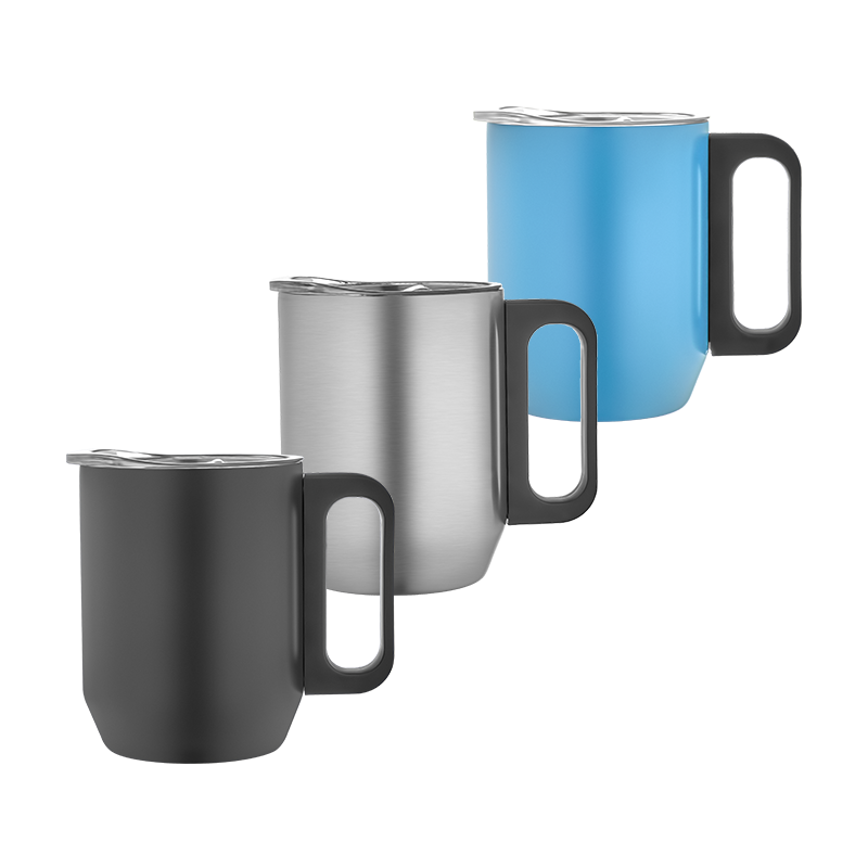 Ucuz Toptan Promosyon 5354 Krom Çelik Kupa / 350 ml Modeli - 2