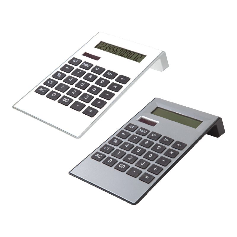 Ucuz Toptan Promosyon 8161 Beyaz 12 Haneli Hesap Makinesi Modeli - 2