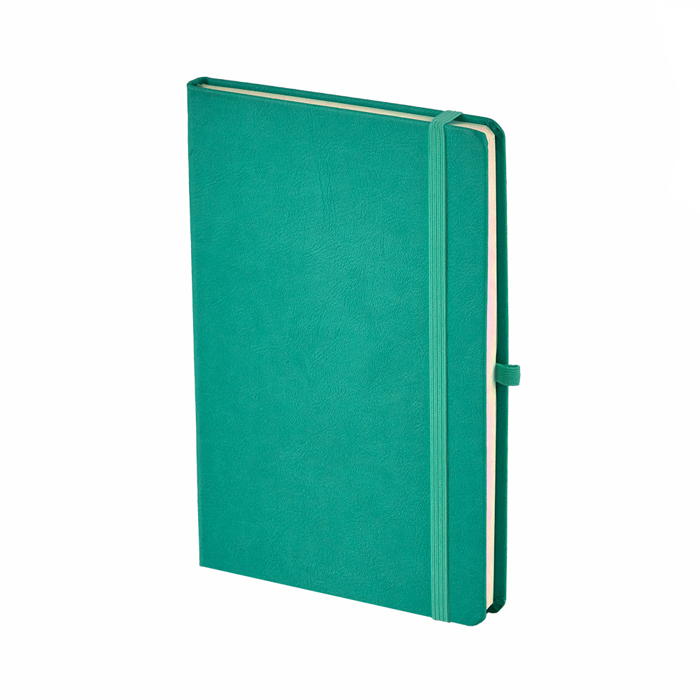 Toptan Promosyon 920-EKO Turkuaz 13 x 21 Termo Deri̇ Defter (Holmen Ki̇tap Kağıdı Modelleri