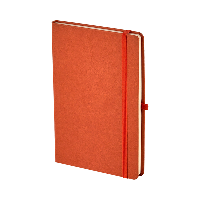 920-EKO Turuncu 13 x 21 Termo Deri̇ Defter (Holmen Ki̇tap Kağıdı - Sadıç Promosyon