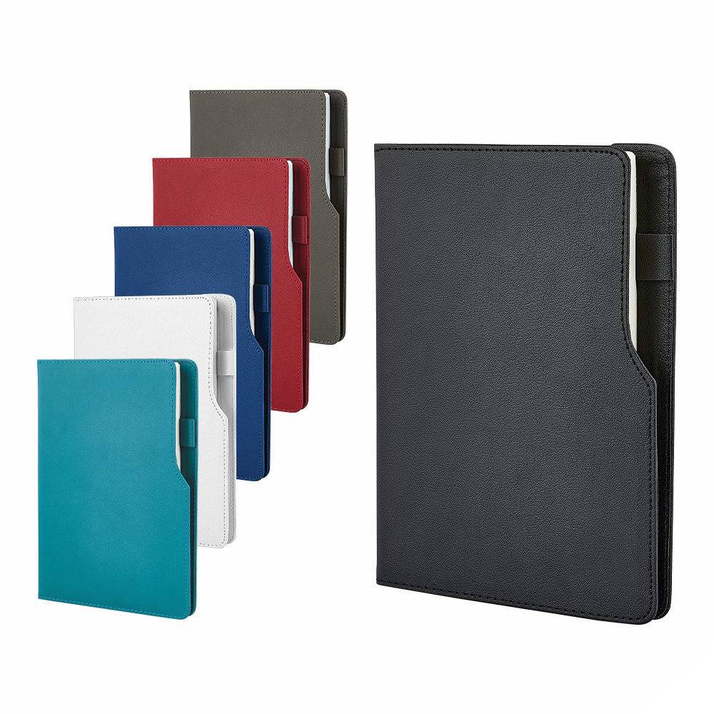 941-HOLMEN Turkuaz  15 x 21 Termo Deri̇ Defter (Holmen Ki̇tap Kağıdı) - Sadıç Promosyon