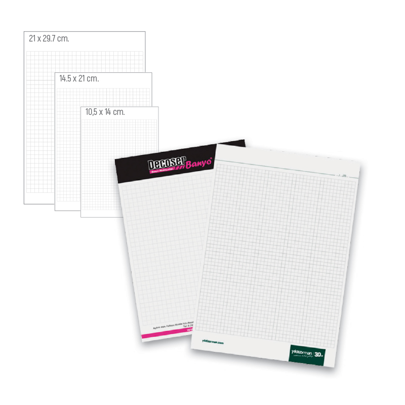 Ucuz Toptan Promosyon BK-01-1014 Tutkallı Bloknot Tutkallı Bloknot Modeli - 2