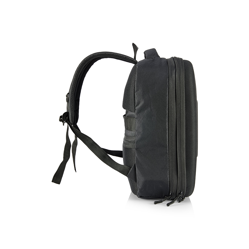 Ucuz Toptan Promosyon DC002 Siyah 610 Denye Poli Sırt Çantası Modeli - 5