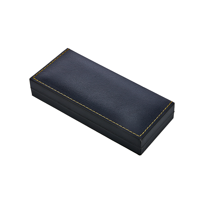 Ucuz Toptan Promosyon KT-1218 Gold Tekli Kalem Kutusu Modeli - 2