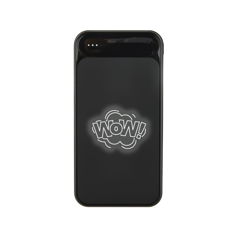 Ucuz Toptan Promosyon PB-155 Siyah-Kasa-Beyaz-Led 10.000 mAh Powerbank Modeli - 6